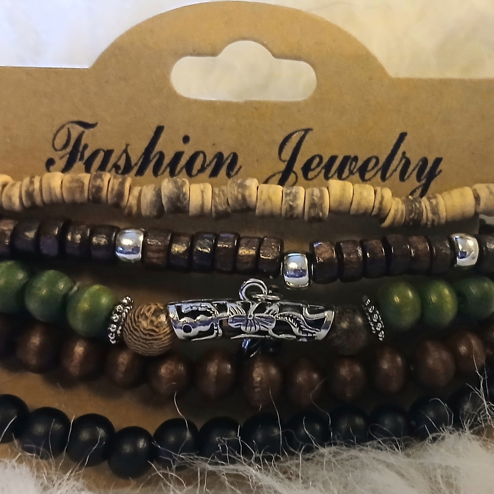 Fashion Jewelry Beaded Bracelet Set
